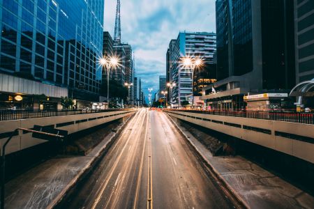 city with highway